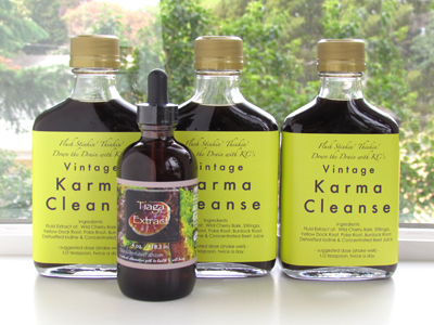 karma cleanse vintage traditional herbs gluten alcohol packs formula method organic european