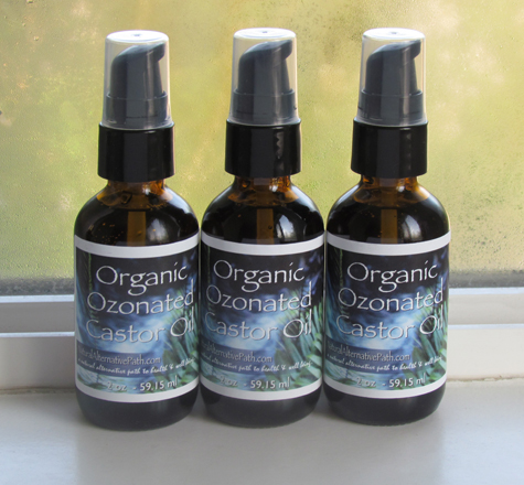 Organic Ozonated Castor Oil