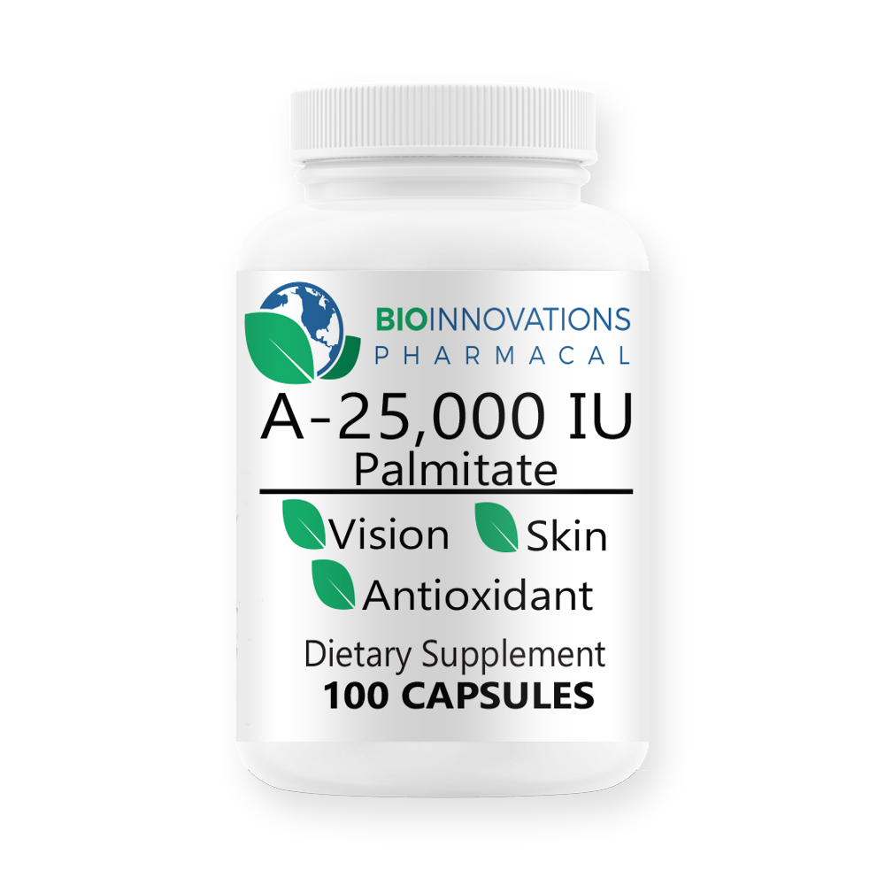 Bio-Innovations Pharamacal Vitamin A-25,000 IU