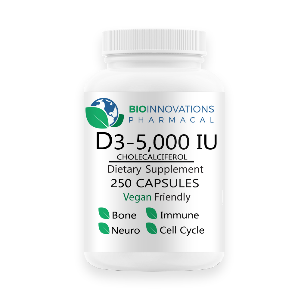 Bio-Innovations Pharmacal Vitamin D3-5,000 IU